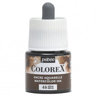 Pebeo Colorex tečni akvarel 45 ml – Sepija