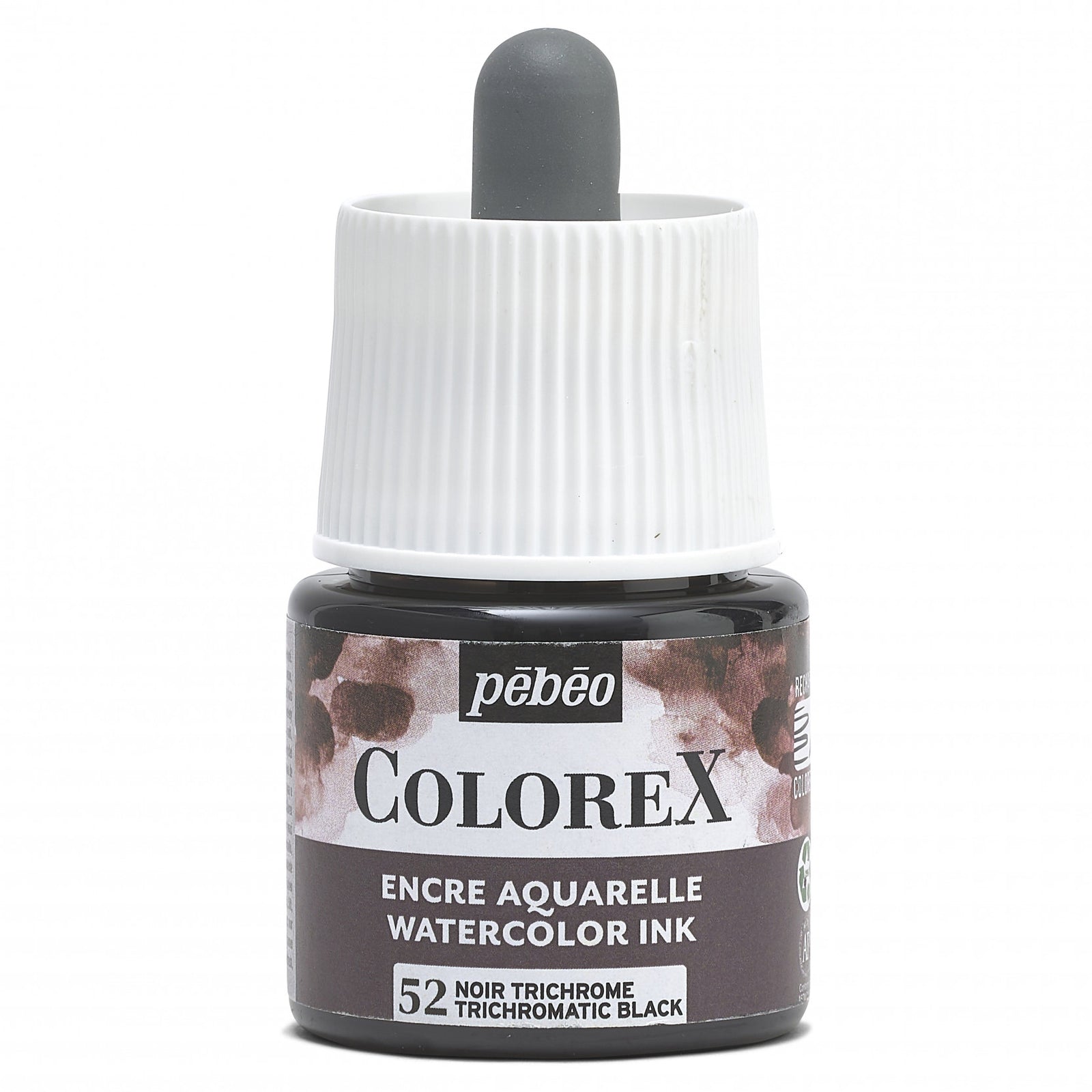 Pebeo Colorex tečni akvarel 45 ml – Trihromatska crna