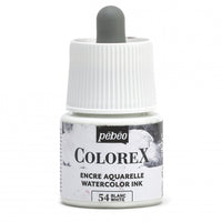 Pebeo Colorex tečni akvarel 45 ml – Bela