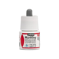 Boja za mramoriranje Pebeo Marbling 45 ml – Bela
