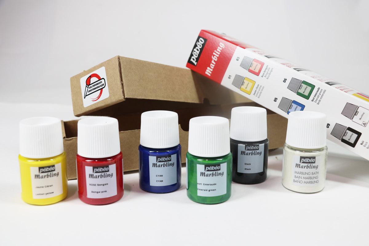 Pebeo Marbling set boja za mramoriranje 6 x 20 ml