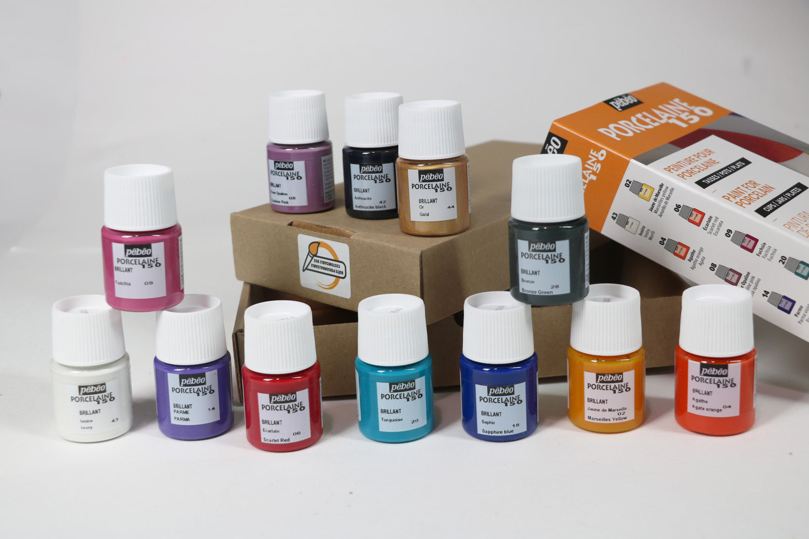Pebeo Porcelaine 150 set boja za porcelan 12 x 20 ml Exploration 1