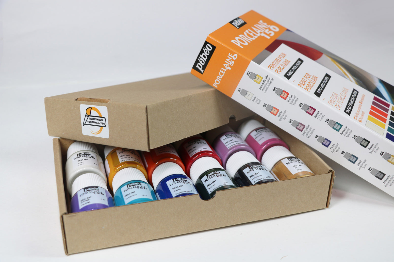 Pebeo Porcelaine 150 set boja za porcelan 12 x 20 ml Exploration 1
