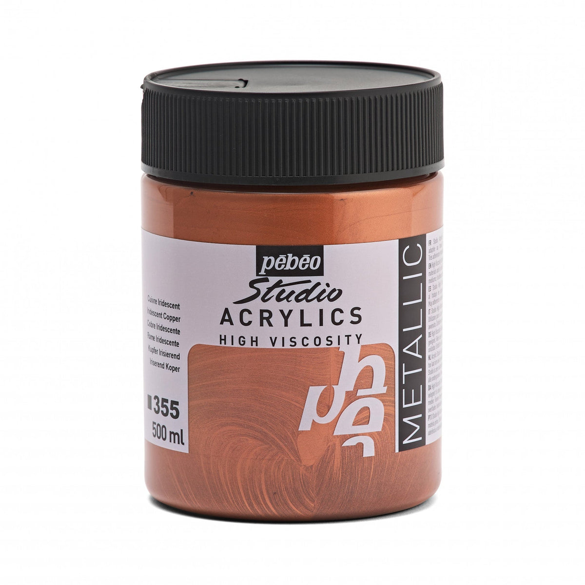 Pebeo Studio akrilna boja 500 ml – Bakarna