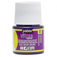 Boja za staklo i vitraž Pebeo Vitrea 160 sjajna 45 ml – Amarant