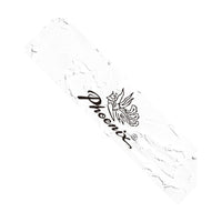 Phoenix šepsovano platno na lepenki u obliku srca 3 mm, 20–50 cm