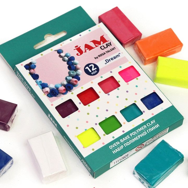 Polimerna masa Rosa Talent - set Dream 12 x 20 g | Artmie