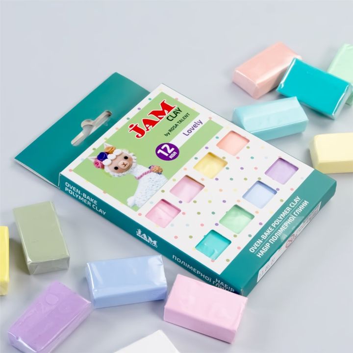 Polimerna masa Rosa Talent - set Lovely 12 x 20 g | Artmie