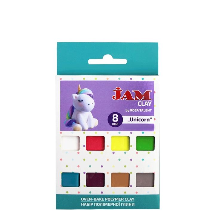 Polimerna masa Rosa Talent - set Unicorn 8 x 20 g | Artmie