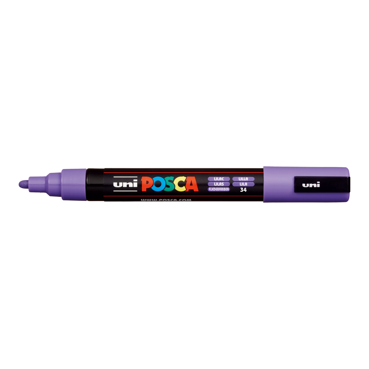 Posca akrilni marker PC-5M, 1,8 – 2,5 mm, lila (34)
