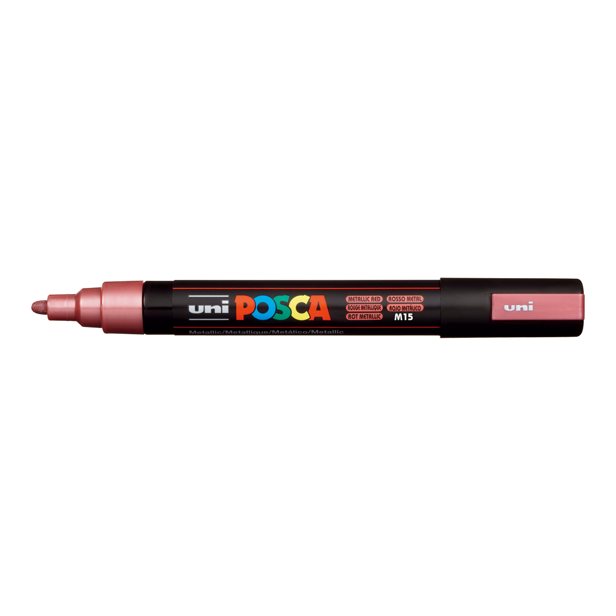 Posca marker PC-5M, 1,8 – 2,5 mm, metalik crvena (M15)