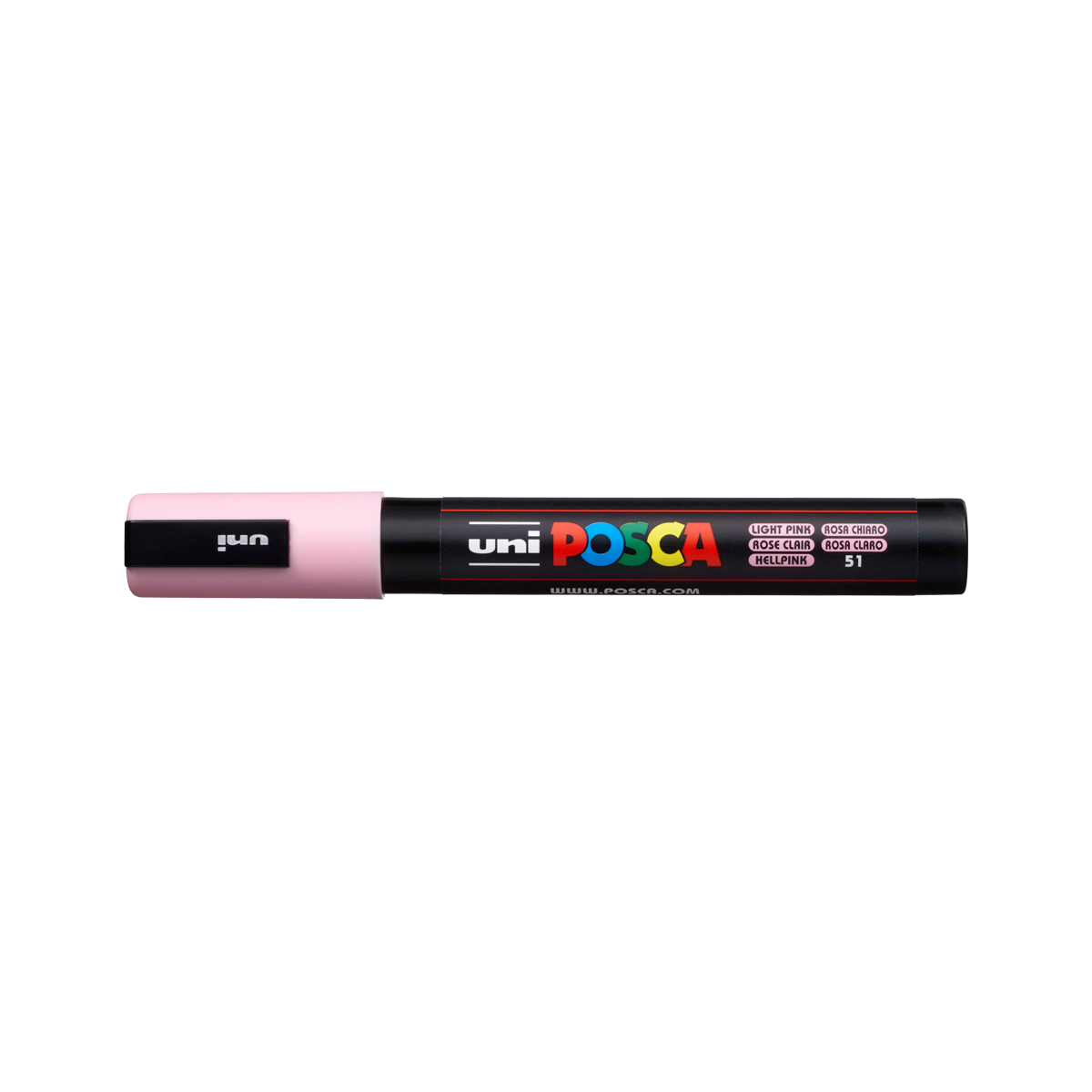 Posca marker PC-5M, 1,8 - 2,5 mm, svetloroze (51)