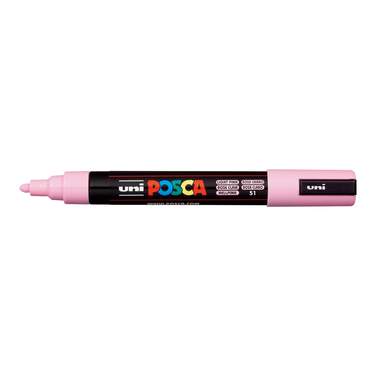 Posca marker PC-5M, 1,8 - 2,5 mm, svetloroze (51)