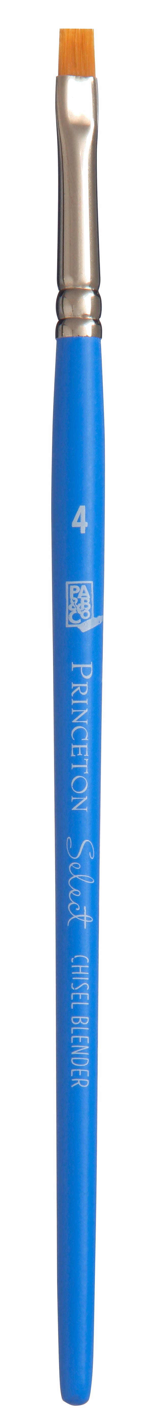 Ravna umetnička četkica PRINCETON Select Chisel Blender sa kratkom drškom – 4