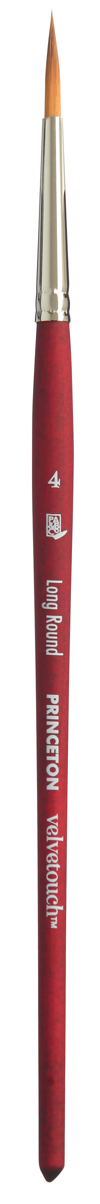 PRINCETON Velvetouch univerzalna okrugla četkica Long Round sa kratkom drškom – 4