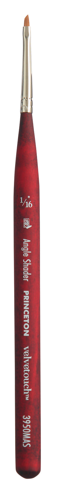 Kosa četkica PRINCETON Velvetouch Angle Shader mini 2 mm