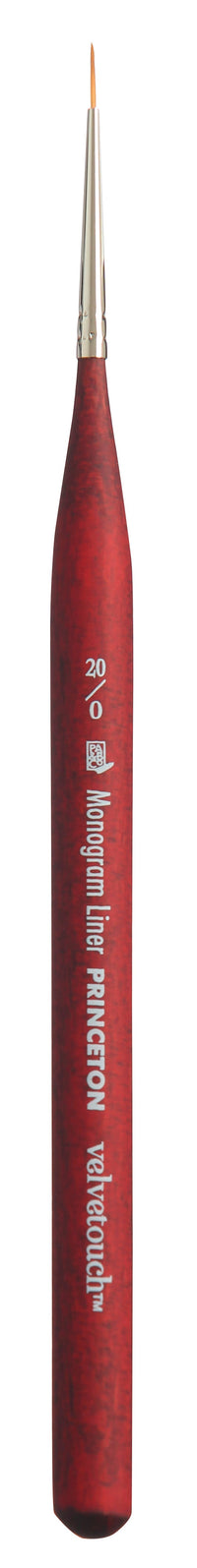 Univerzalna sintetička četkica PRINCETON Velvetouch Monogram Liner veličina 20/0