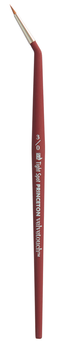 PRINCETON Velvetouch univerzalna četkica Angled Spotter veličina 3/0