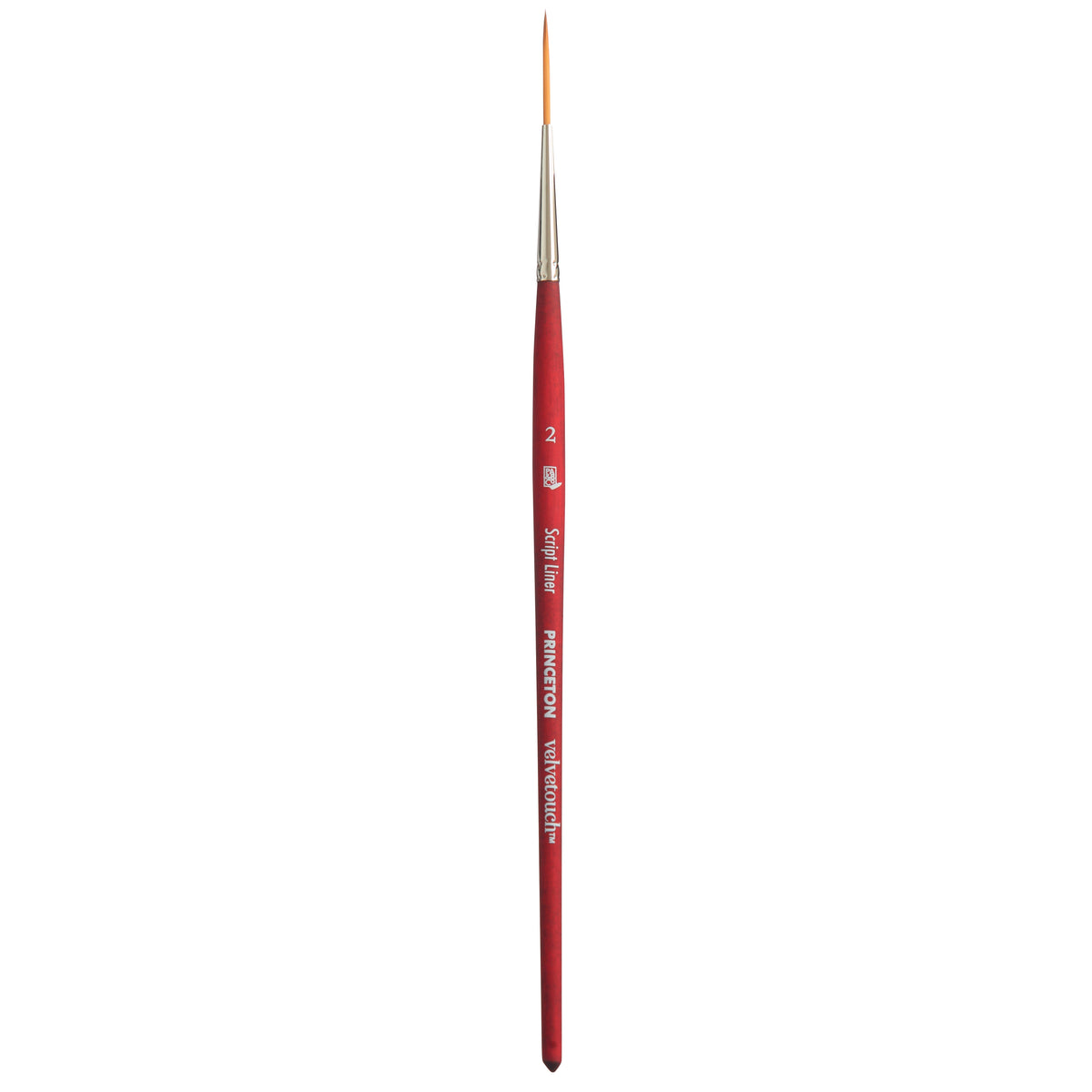 PRINCETON Velvetouch univerzalna četkica Script Liner 2 sa kratkom drškom
