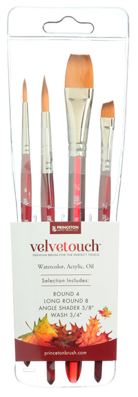 Set univerzalnih četkica PRINCETON Velvetouch – 4 kom