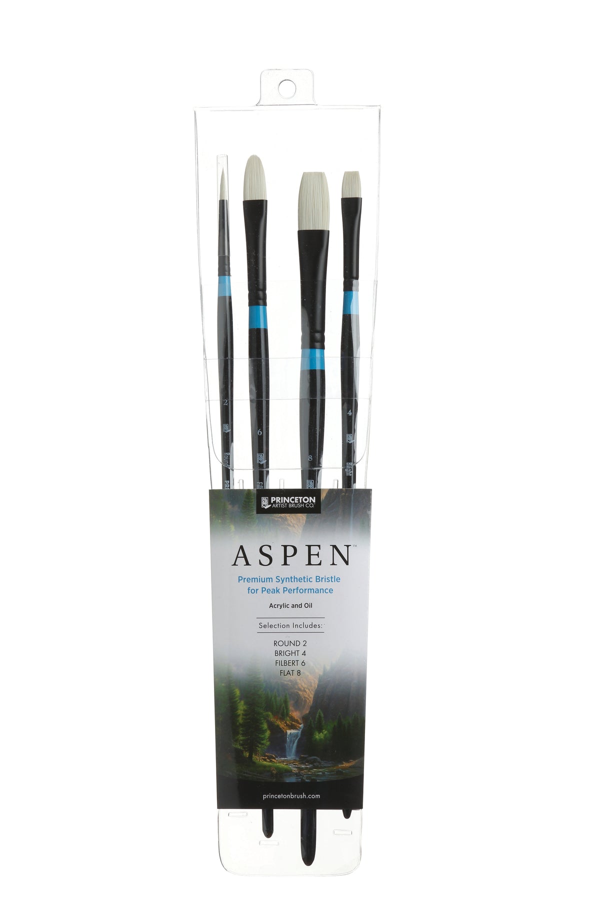 PRINCETON Aspen set četkica za akril i ulje 4 kom