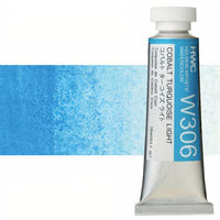 Profesionalne akvarel boje Holbein Artists 15 ml | plave nijanse - svetla kobalt tirkizna