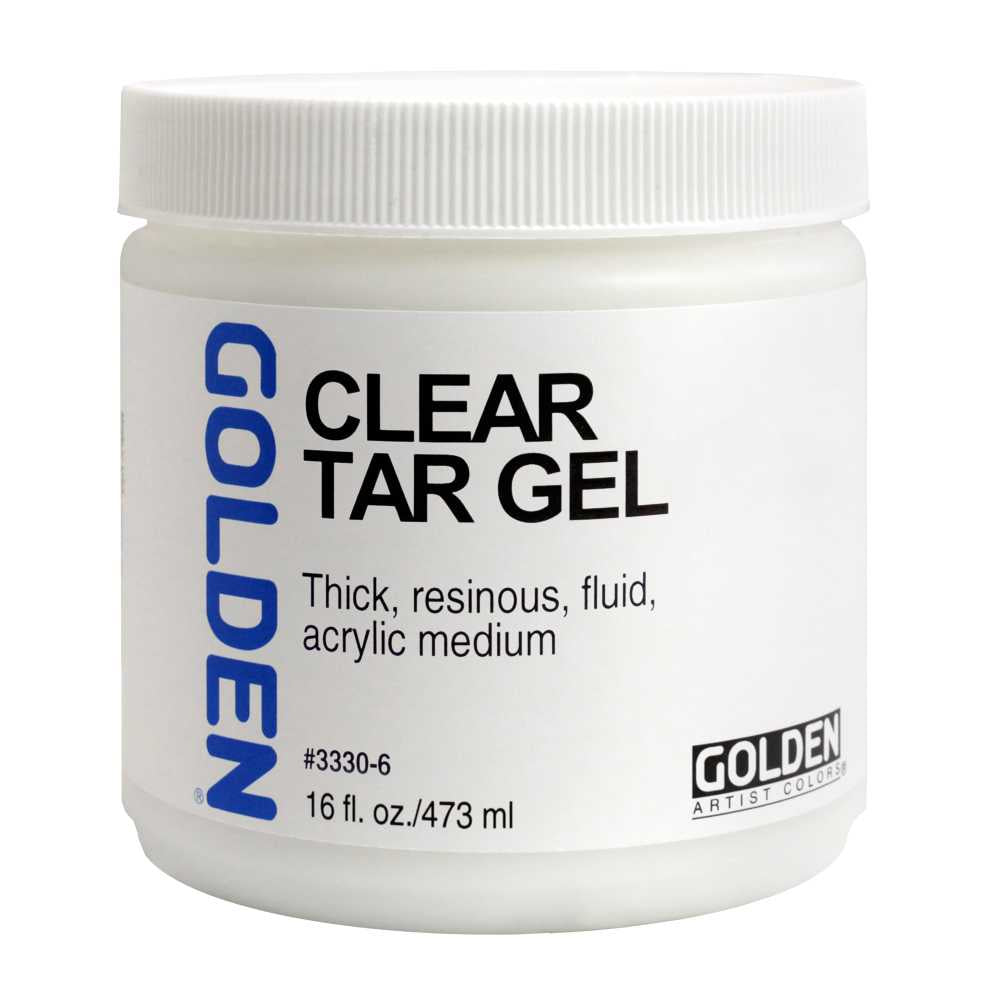 Providni rastegljivi akrilni gel GOLDEN Clear Tar Gel