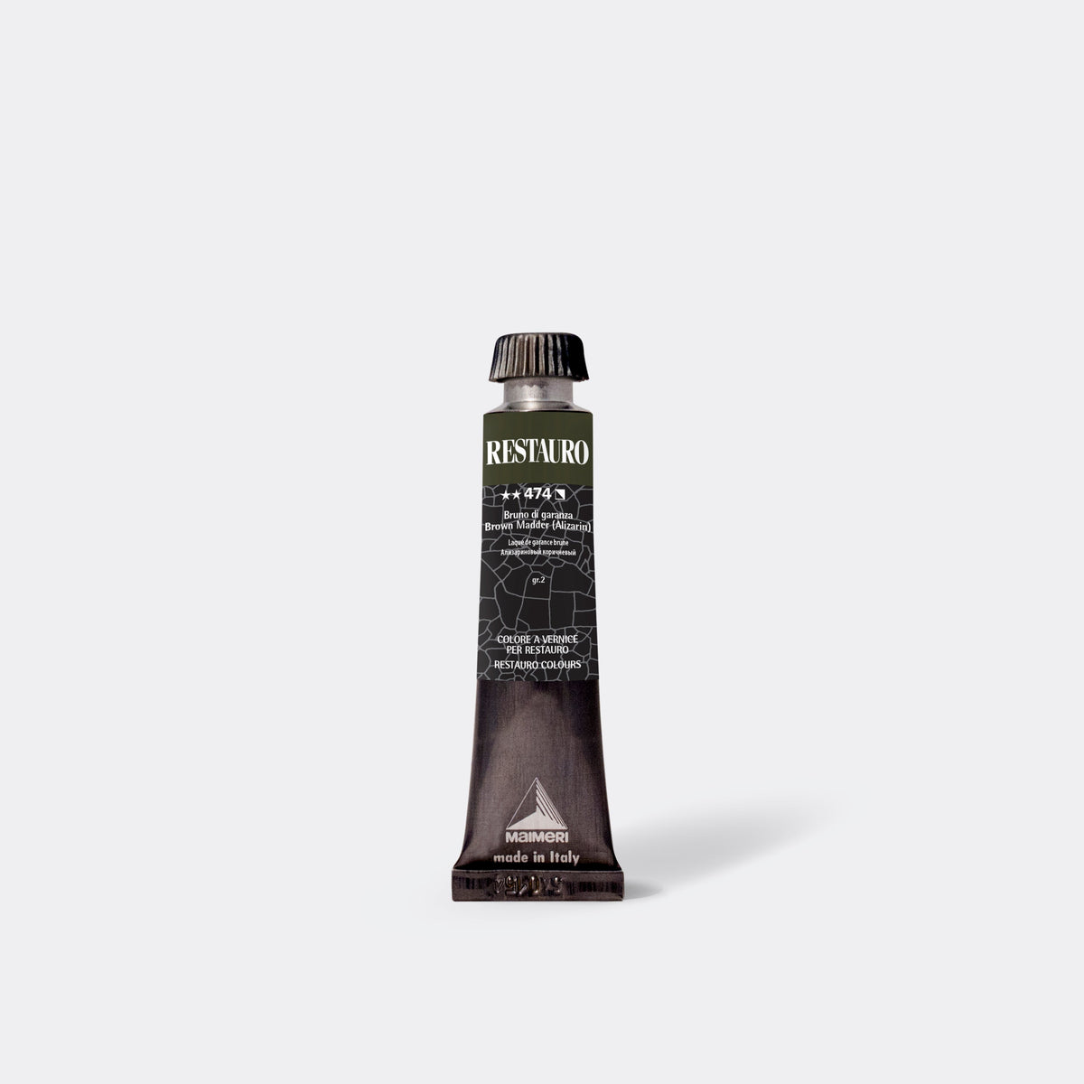 Restauratorska boja MAIMERI Restauro 20 ml – Smeđi kraplak alizarin