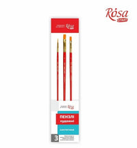 ROSA Start 5 set univerzalnih četkica 3 kom (veličine 2, 8, 10)