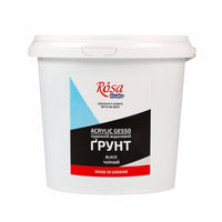 ROSA Studio crni akrilni gesso – 1000 ml