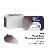 Akvarel boje Rosa galerija tiganj 2,5 ml – Violet Black panvička