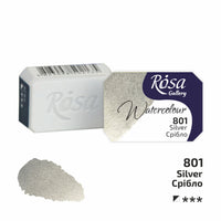 Akvarel boje Rosa galerija tiganj 2,5 ml – Silver panvička
