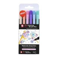 Sakura Koi Coloring Brush Pen akvarel flomasteri sa četkicom - set od 6 kom Sweets