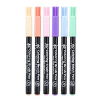 Sakura Koi Coloring Brush Pen akvarel flomasteri sa četkicom - set od 6 kom Sweets
