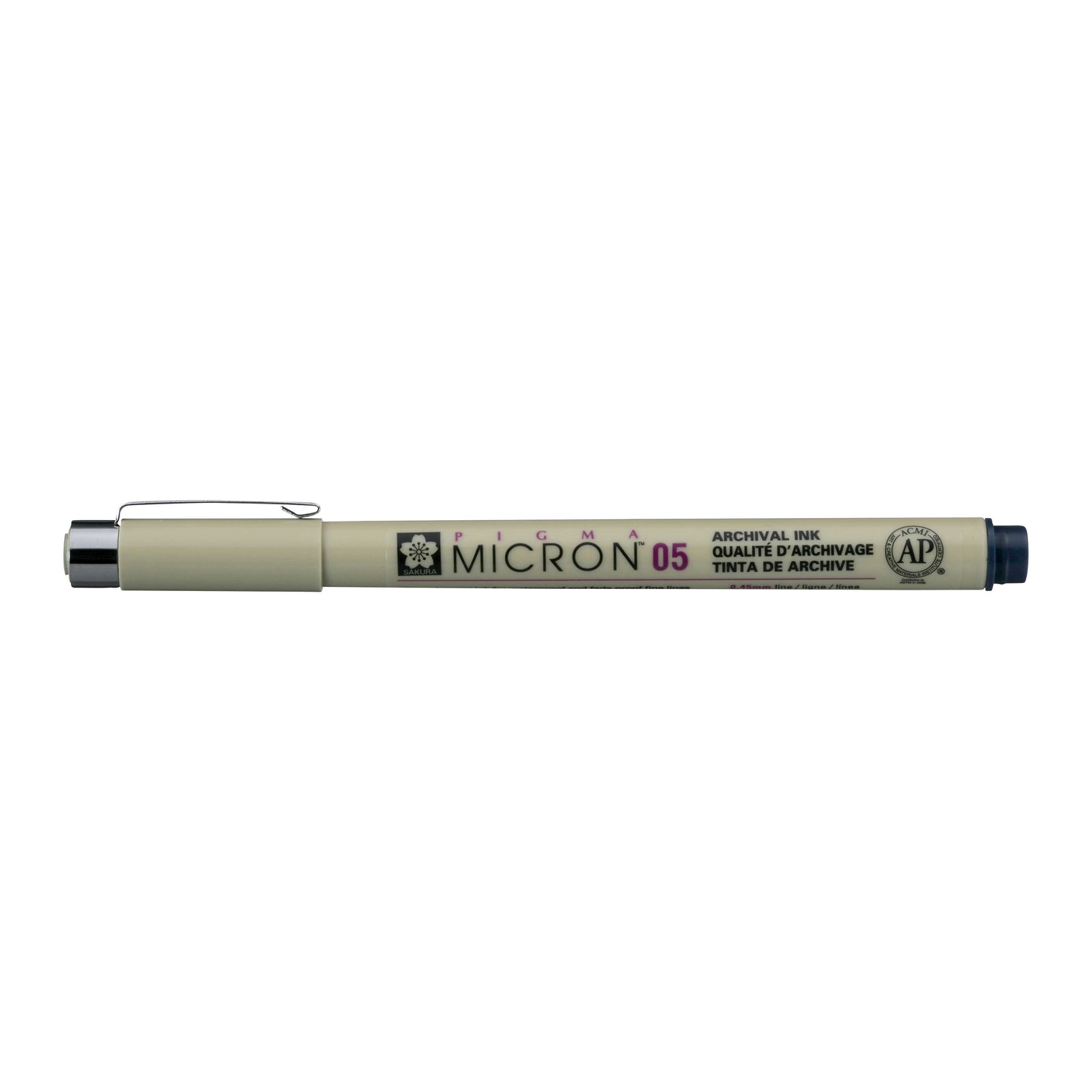 Sakura Pigma Micron 05 fineliner 0,45 mm – set od 6 boja – Ljubičasta