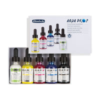 Schmincke AQUA DROP set u kartonskoj kutiji, 5 x 30 ml (primarne boje) + pokrivna bela
