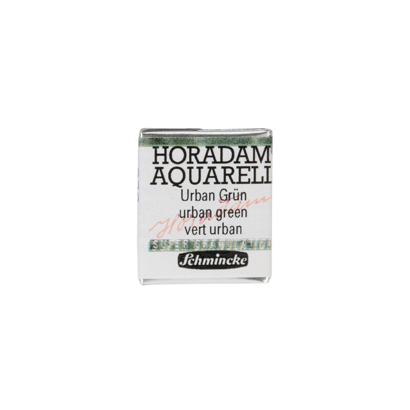 Schmincke Horadam akvarel boja u pola posudice – Urban yellow – 936 Urbana zelena