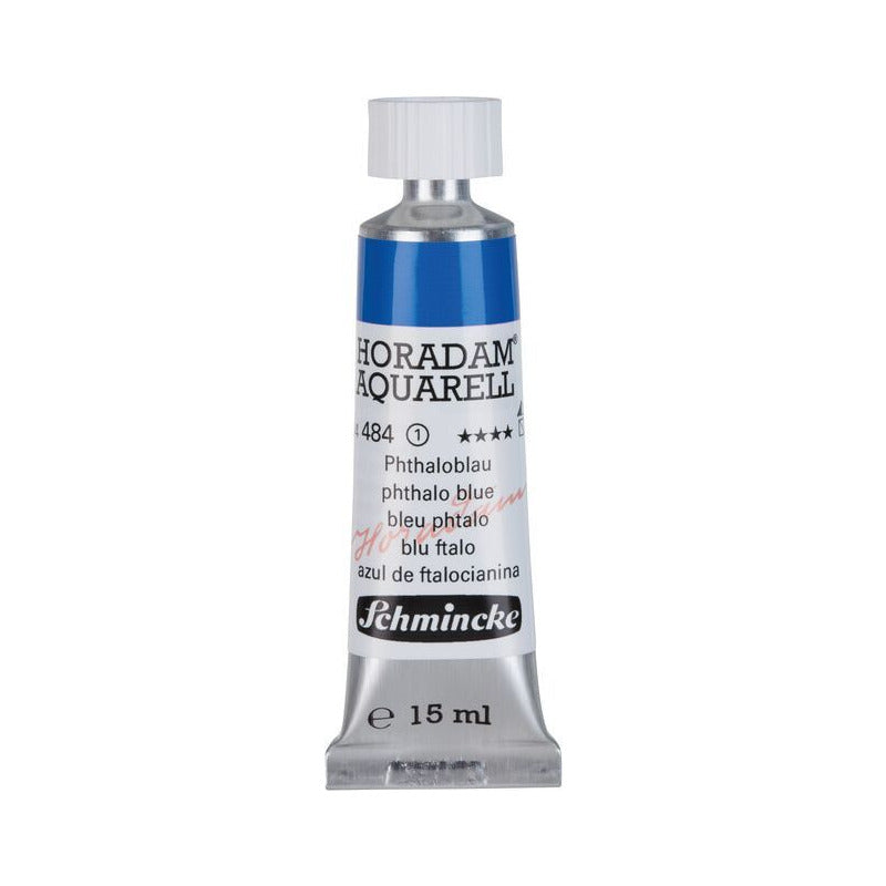 Schmincke Horadam akvarel boja u tubi 15 ml - Onetz – 484 Ftalocijanin plava