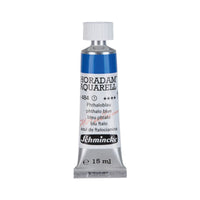 Schmincke Horadam akvarel boja u tubi 15 ml - Onetz – 484 Ftalocijanin plava