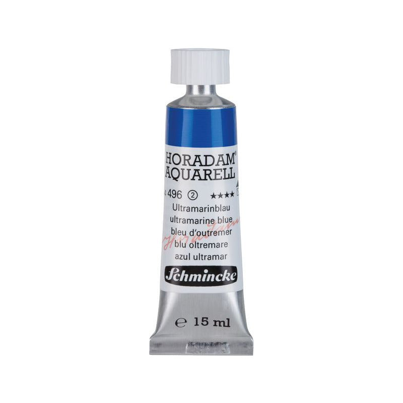 Schmincke Horadam akvarel boja u tubi 15 ml - Onetz – 496 Ultramarin plava