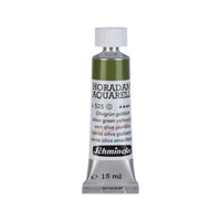 Schmincke Horadam akvarel boja u tubi 15 ml - Onetz – 525 Maslinasto zelena žućkasta