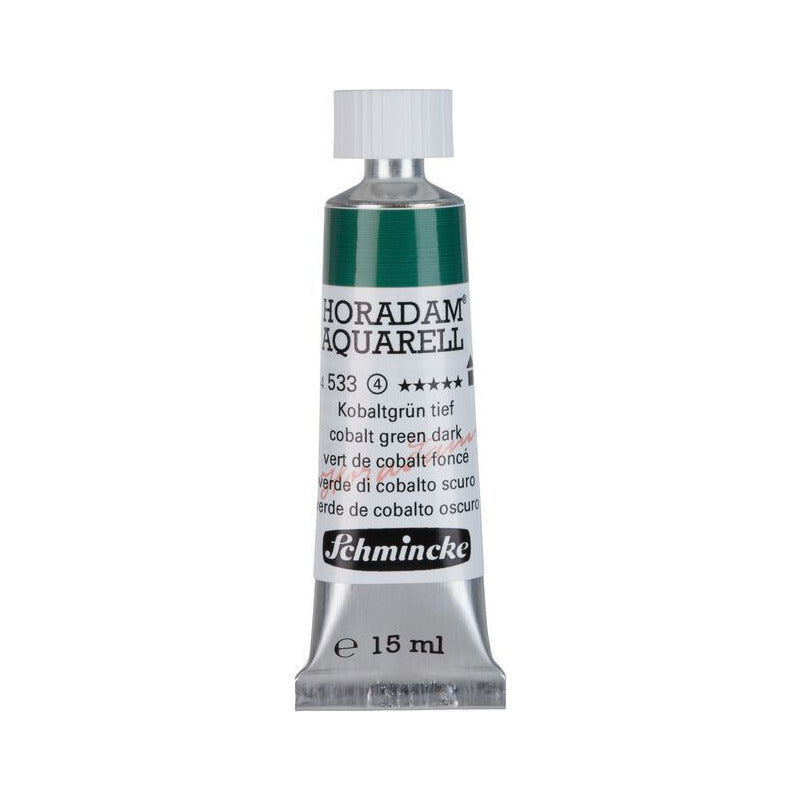 Schmincke Horadam akvarel boja u tubi 15 ml - Onetz – 533 Kobalt zelena tamna