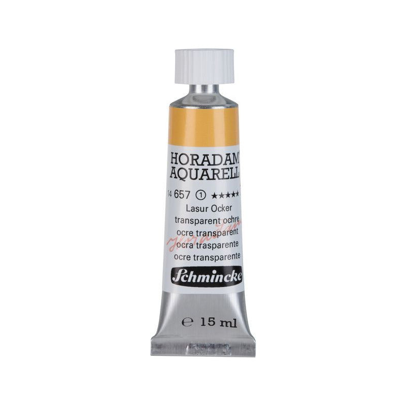 Schmincke Horadam akvarel boja u tubi 15 ml - Onetz – 657 Transparentni oker
