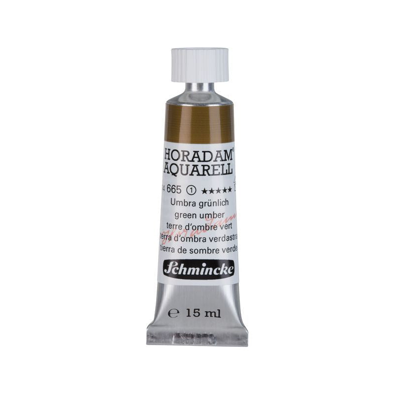 Schmincke Horadam akvarel boja u tubi 15 ml - Onetz – 665 Zelena umbra