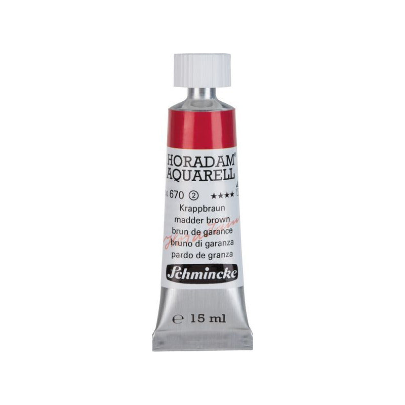 Schmincke Horadam akvarel boja u tubi 15 ml - Onetz – 670 Broć braon