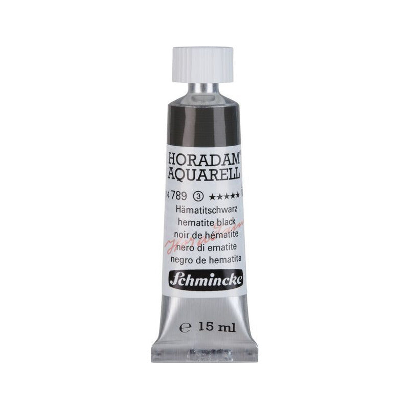 Schmincke Horadam akvarel boja u tubi 15 ml - Onetz – 789 Hematit crna