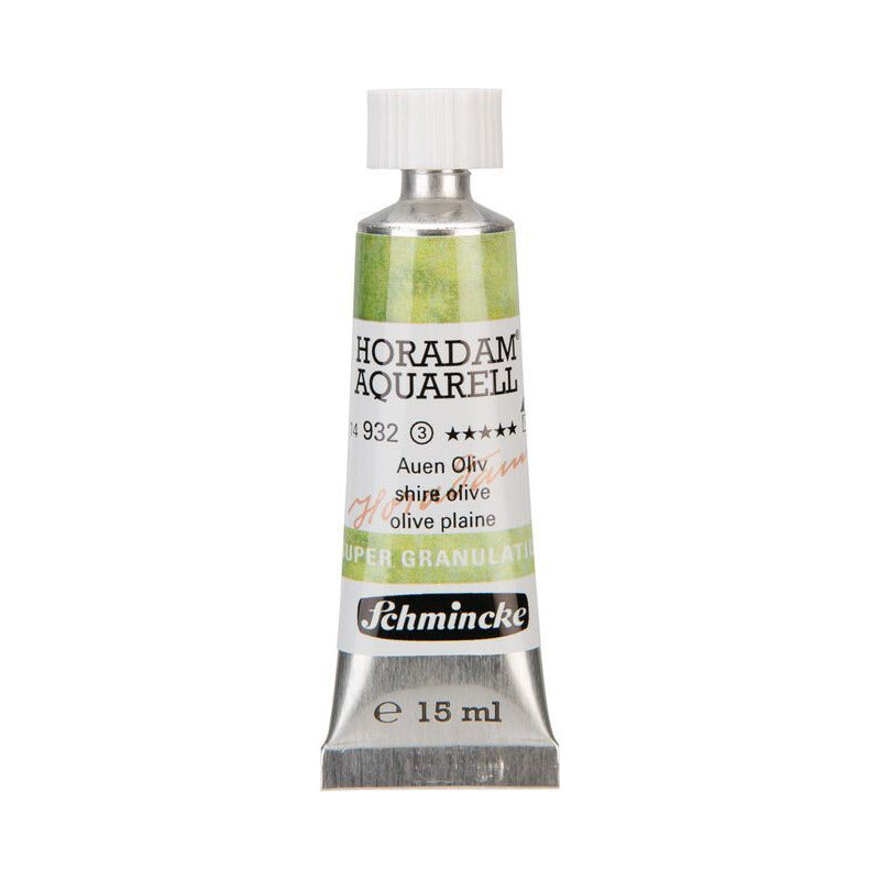 Schmincke Horadam akvarel boja u tubi 15 ml - Onetz – 932 Shire maslinasta