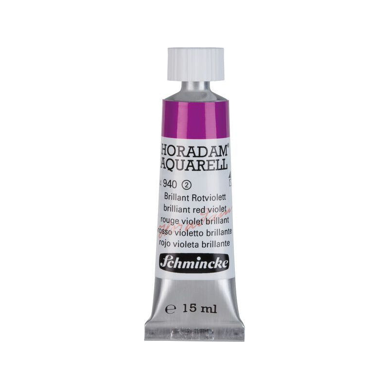 Schmincke Horadam akvarel boja u tubi 15 ml - Onetz – 940 Brilijant crveno ljubičasta