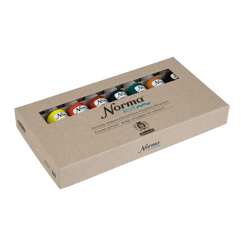 Schmincke NORMA Blue kartonski set, 8 x 35 ml