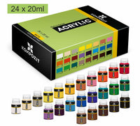 Set 24 akrilnih boja Kompozit STANDART 24 x 20 ml